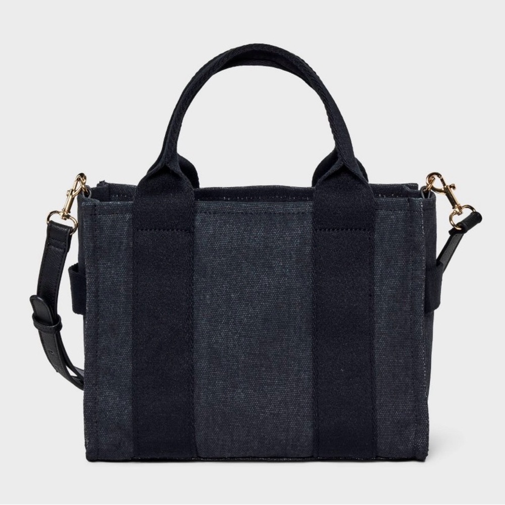 Universal Thread Boxy Mini Tote Bag— Black